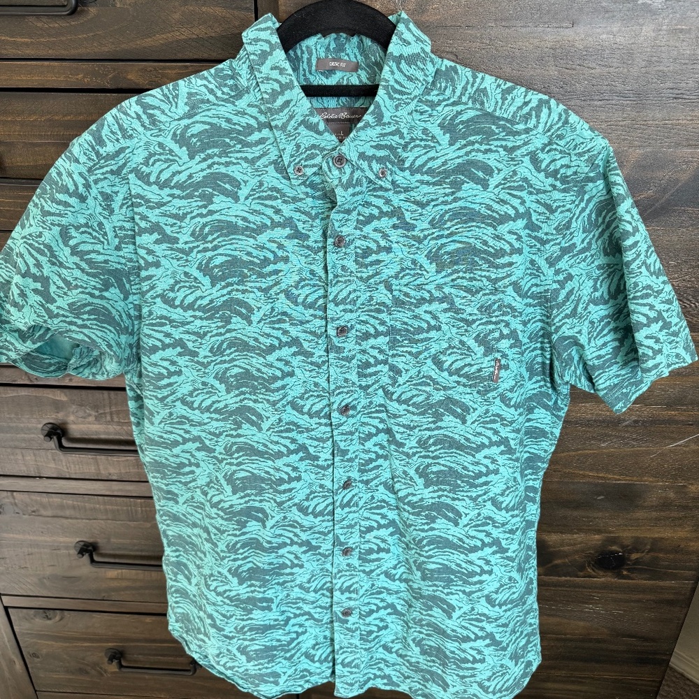 Eddie Bauer Grifton SS shirt, sz Regular Large